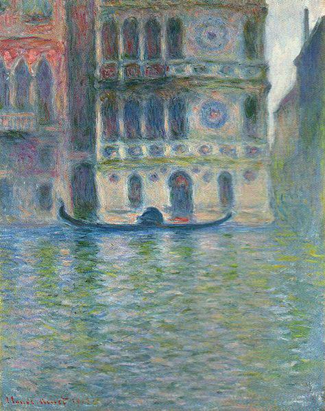 Claude Monet Palazzo Dario, Venice